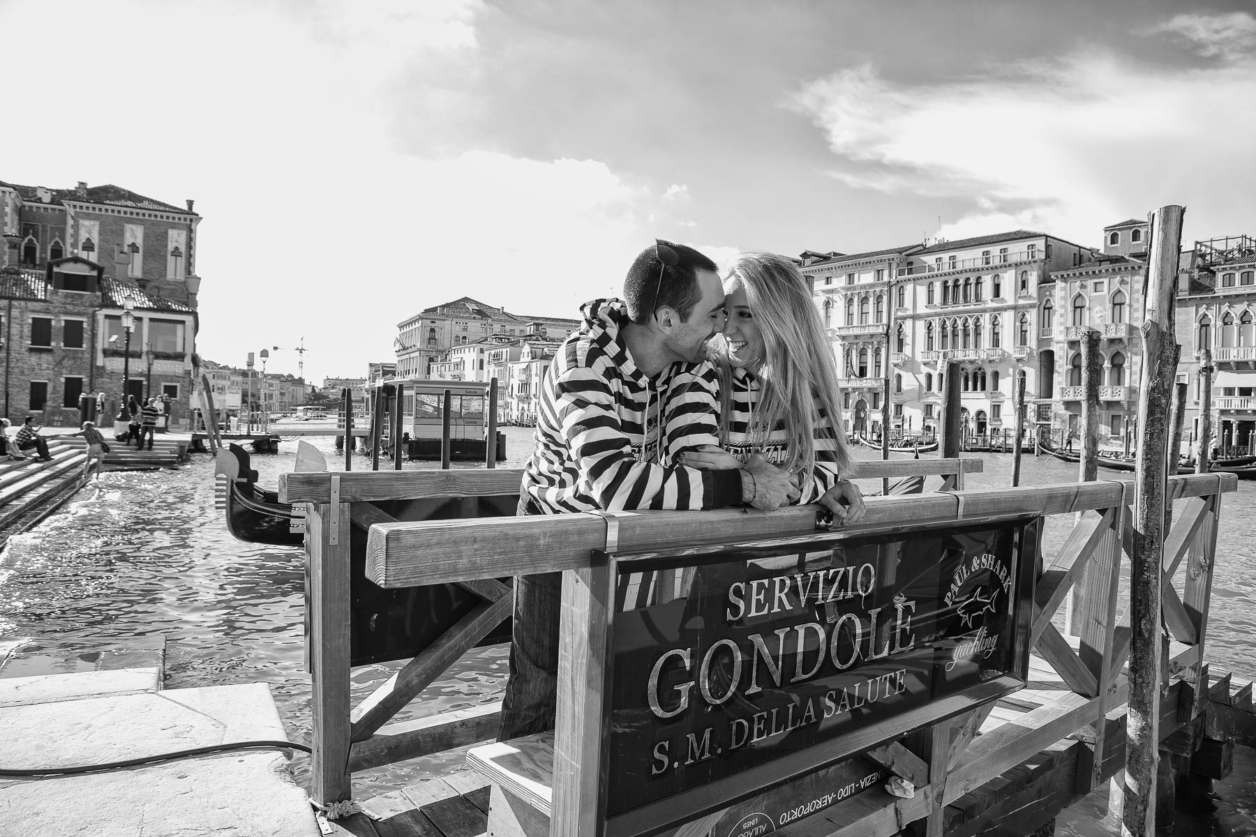 Engagement photography in Venice