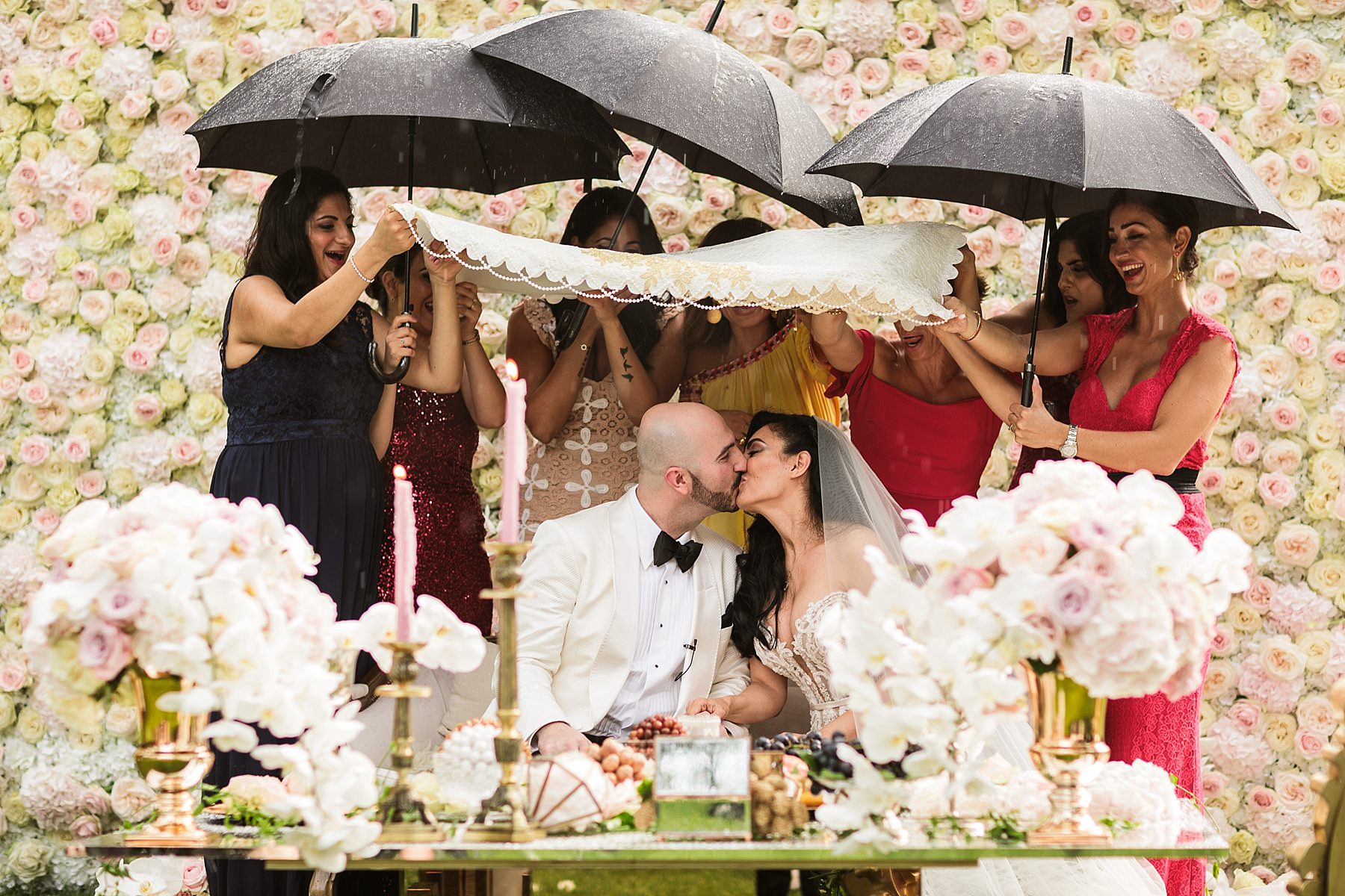 Destination wedding at Four Seasons Hotel Florence